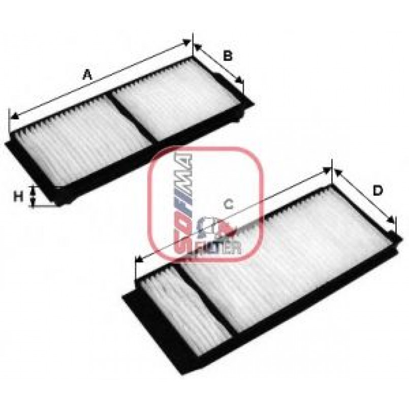 S 3219 C SOFIMA Фільтр салону